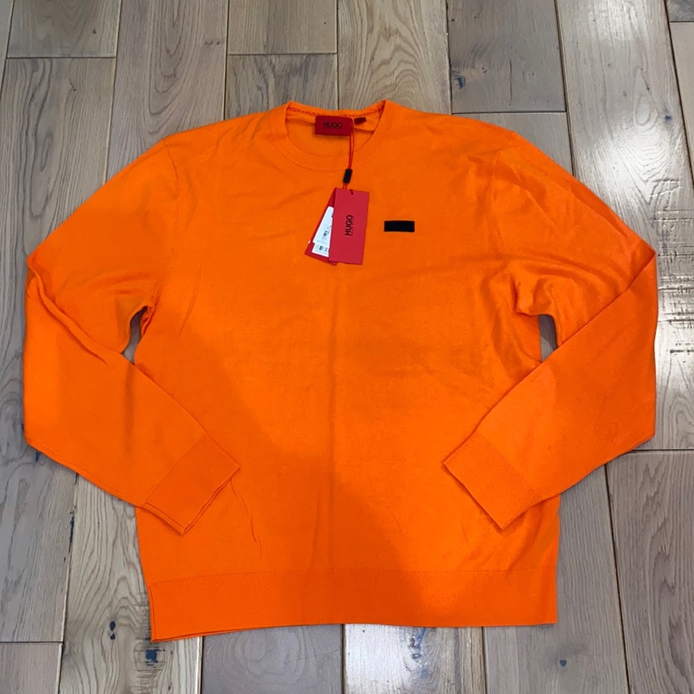 Hugo boss orange sweater